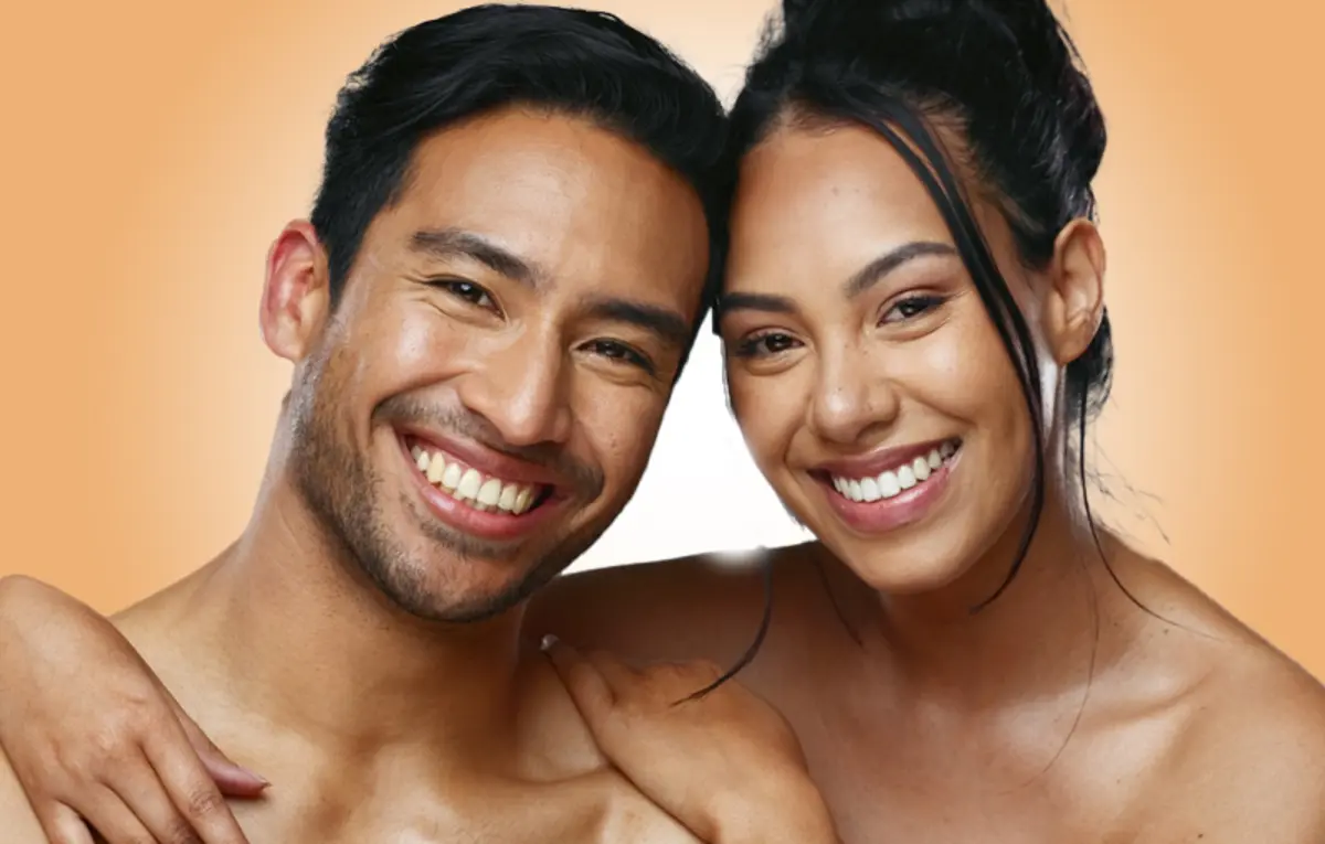 Perfect slim toned young body of brunette sensual girl, fit woman at studio. The fitness, diet, sports, plastic surgery and aesthetic cosmetology concept. Long legs.